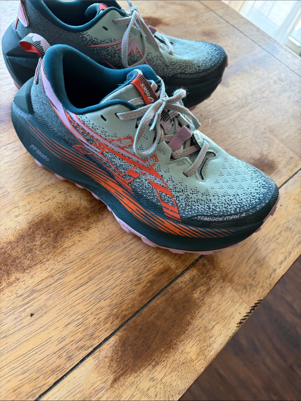 Asics Women’s Running shoes Sneakers in Teal, Coral & Pink
